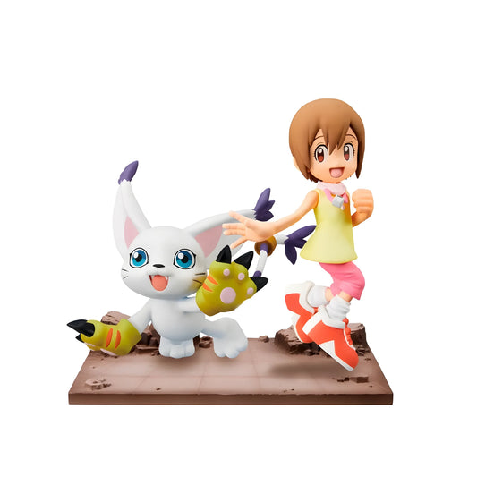FIGURA HIKARI&TAILMON DIGIMON ADVENTURE DXF~ADVENTURE ARCHIVES