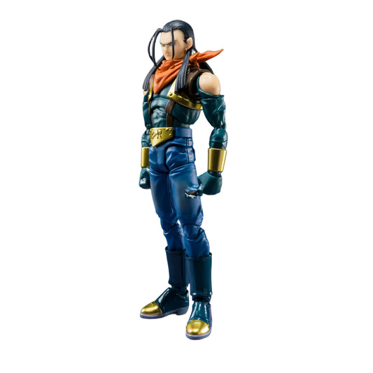 FIGURA ARTICULADA SUPER ANDROIDE 17 DRAGON BALL GT S.H. FIGUARTS