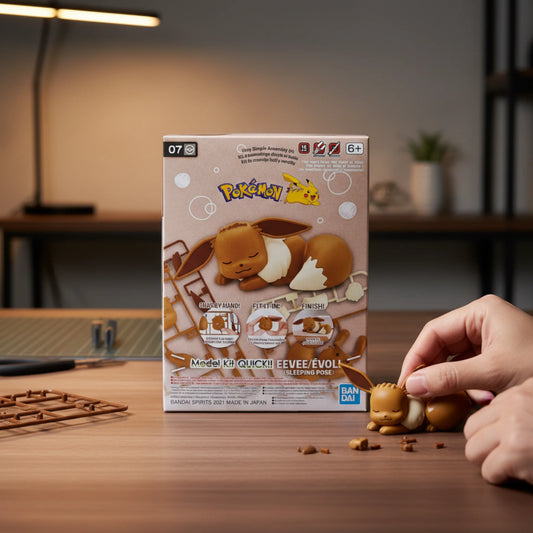 MODEL KIT POKÉMON EEVEE – QUICK 07 “GOODNIGHT POSE” BANDAI HOBBY