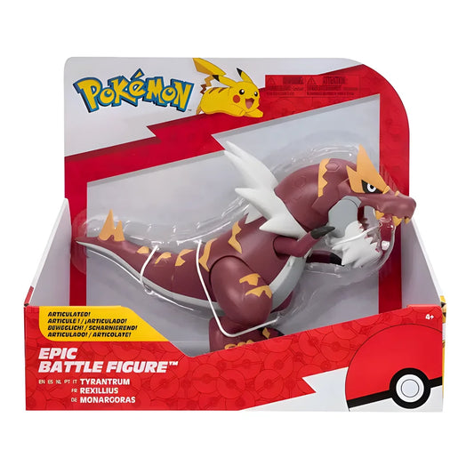 FIGURA POKÉMON ORIGINAL – TYRANTRUM | BATTLE FIGURE (30 CM)