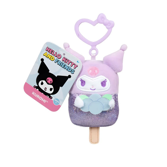 PELUCHES LLAVEROS PALETAS HELLO KITTY Y SUS AMIGAS