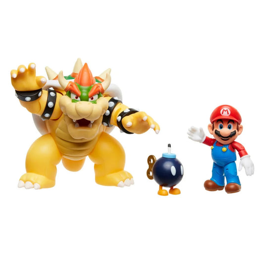 BOWSER VS. MARIO CON BOMBA – SUPER MARIO | JAKKS