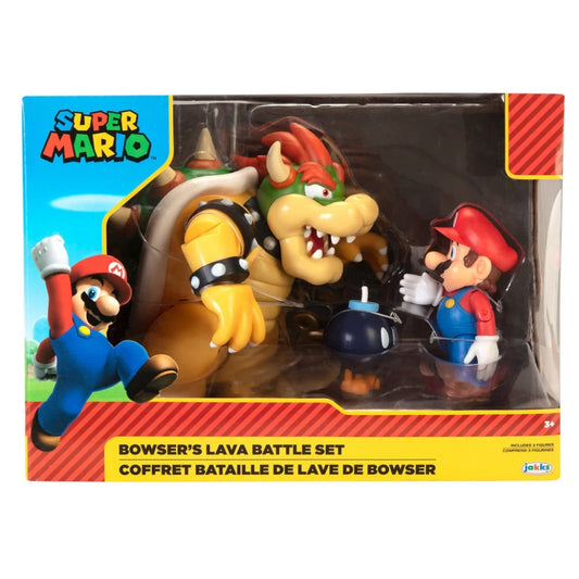 BOWSER VS. MARIO CON BOMBA – SUPER MARIO | JAKKS