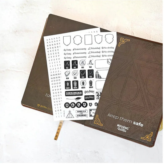 LIBRETA MOOVING NOTES A5 LÍNEAS | HARRY POTTER