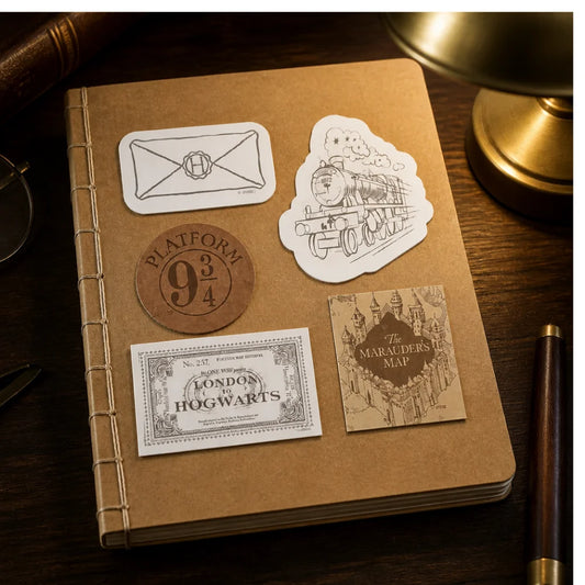 HARRY POTTER — SET DE NOTAS ADHESIVAS