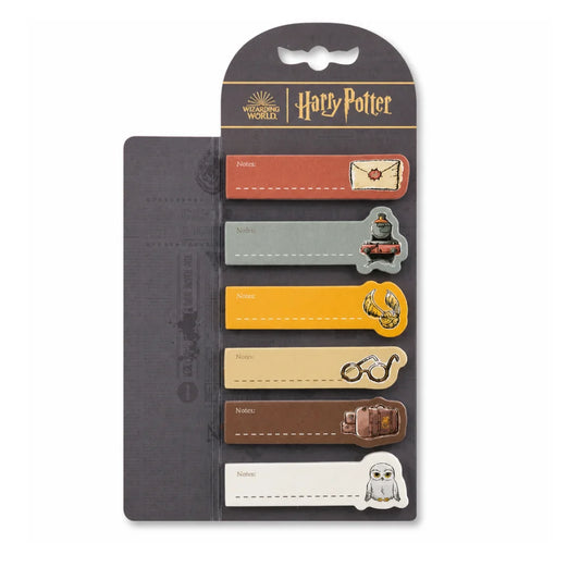 SET DE 6 BANDERITAS ADHESIVAS | HARRY POTTER MOOVING