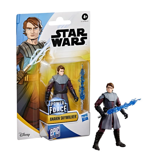 FIGURA STAR WARS POWER THE FORCE ANAKIN SKYWALKER EPIC WORLD