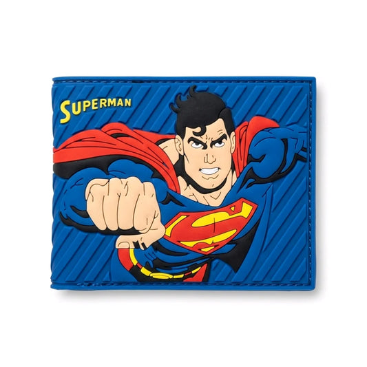 BILLETERA DE GOMA SUPERMAN