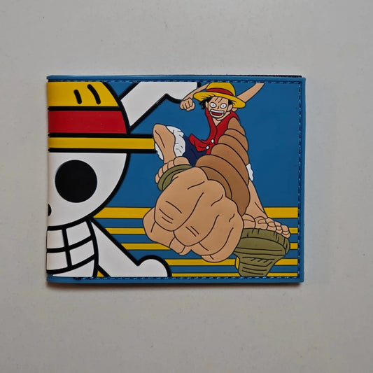 BILLETERA DE GOMA ONE PIECE