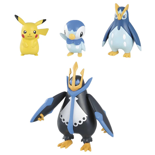MODEL KIT POKEMON EMPOLEON EVOLUTION SET BANDAI HOBBY