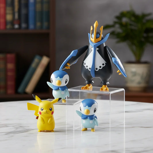 MODEL KIT POKEMON EMPOLEON EVOLUTION SET BANDAI HOBBY