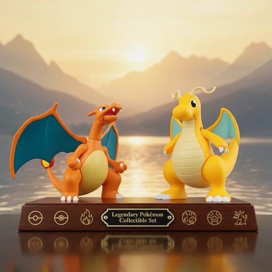 MODEL KIT POKÉMON CHARIZARD & DRAGONITE