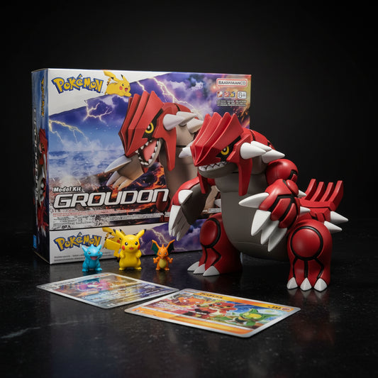 MODEL KIT POKÉMON GROUDON | BANDAI HOBBY