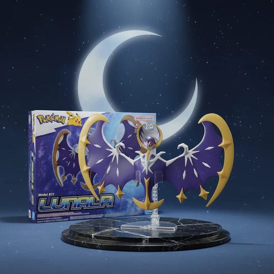 MODEL KIT POKÉMON LUNALA – BANDAI HOBBY | FIGURA ARMABLE LEGENDARIA