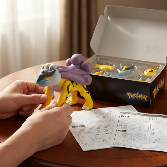 MODEL KIT POKÉMON RAIKOU – FIGURA ARMABLE COLECCIONABLE