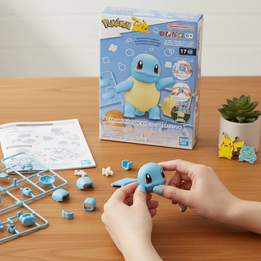 MODEL KIT POKÉMON SQUIRTLE – FIGURA ARMABLE COLECCIONABLE