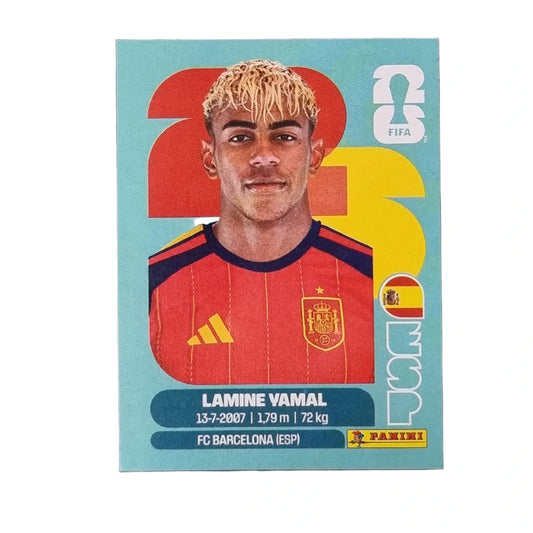 LÁMINAS MUNDIAL 2026 PANINI ORIGINALES – MBAPPÉ, LAMINE YAMAL, LUKA MODRIĆ | EDICIÓN EXTRA-MORADA
