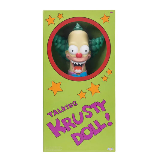 KRUSTY EL PAYASO PARLANTE | LOS SIMPSON | JAKKS PACIFIC | 35 CM