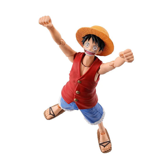 FIGURA ARTICULADA S.H. FIGUARTS MONKEY.D.LUFFY -ROMANCE DAWN