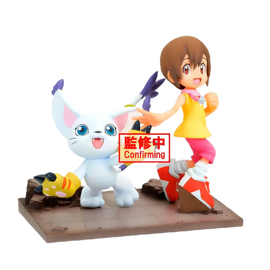 FIGURA HIKARI＆TAILMON DIGIMON ADVENTURE DXF～ADVENTURE ARCHIVES