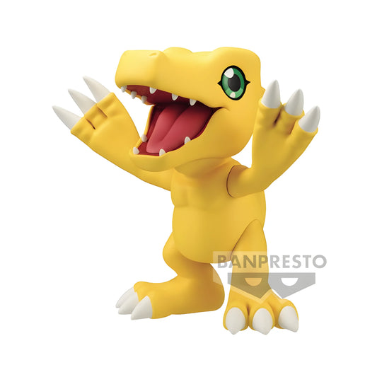 FIGURA AGUMON ESTÁTICA DIGIMON ADVENTURE SOFVIMATES