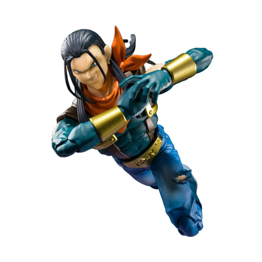 FIGURA ARTICULADA SUPER ANDROIDE 17 DRAGON BALL GT S.H. FIGUARTS