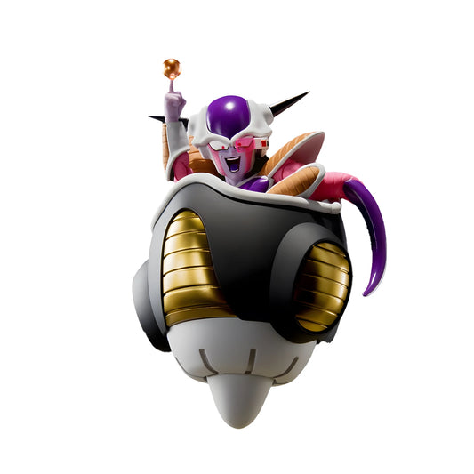 FIGURA ARTICULADA FRIEZA PRIMERA FORMA & POD SET DRAGON BALL Z S.H. FIGUARTS