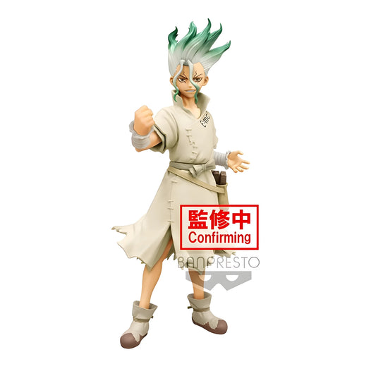 BANPRESTO DR. STONE OF STONE WORLD SENKU ISHIGAMI FIGURE