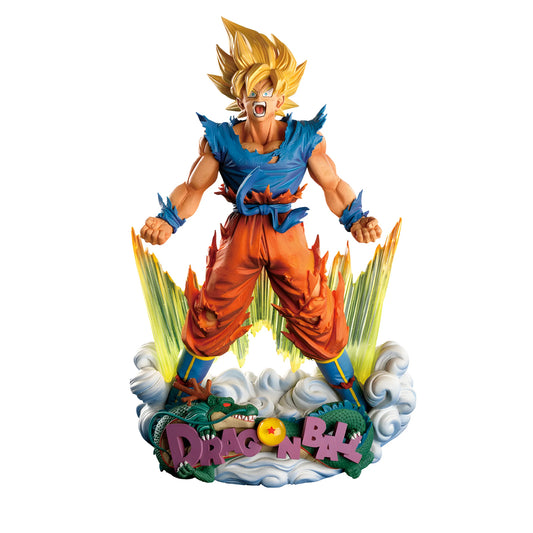 FIGURA BANPRESTO DIORAMA SON GOKU SSY SMS “THE BRUSH”