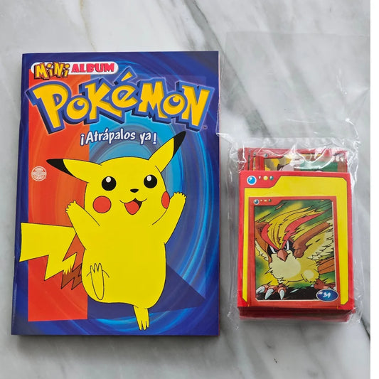 MINI ÁLBUM POKÉMON – COMPLETO PARA PEGAR