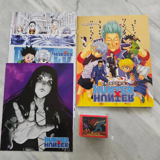 ÁLBUM HUNTER X HUNTER – COMPLETO + 4 PÓSTER DE REGALO