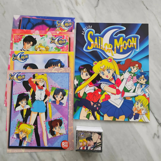 ÁLBUM SAILOR MOON – COMPLETO + 4 PÓSTER DE REGALO