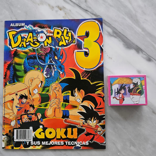 ÁLBUM DRAGON BALL 3 – COMPLETO PARA PEGAR