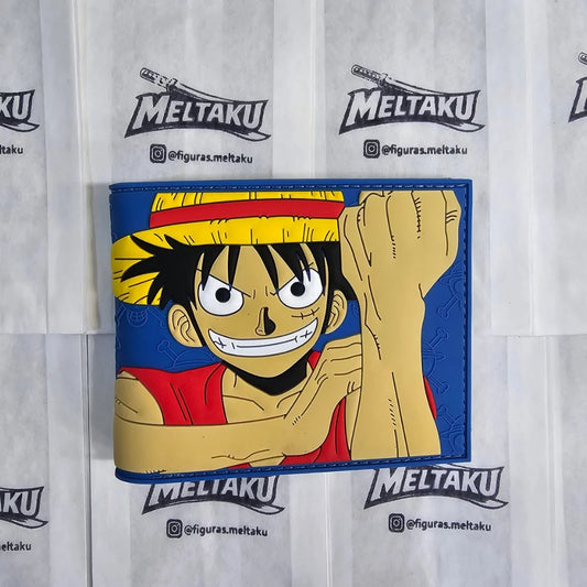 BILLETERA ANIMADA ONE PIECE – DISEÑO ANIME DE GOMA