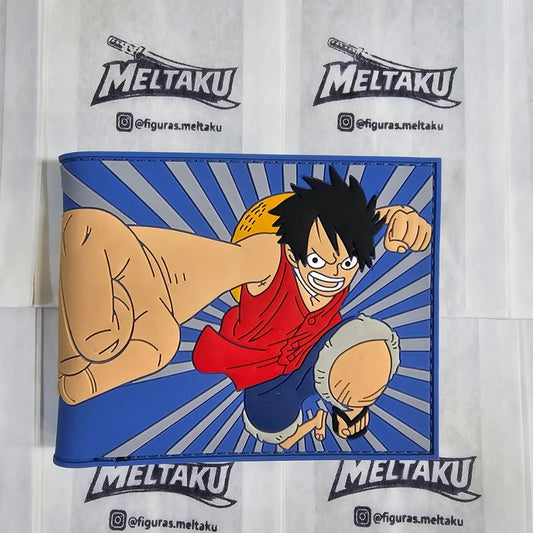 BILLETERA ANIMADA ONE PIECE – DISEÑO ANIME DE GOMA