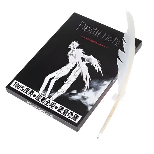 LIBRETA DEATH NOTE CON CAJA Y PLUMA – EDICIÓN COLECCIONISTA