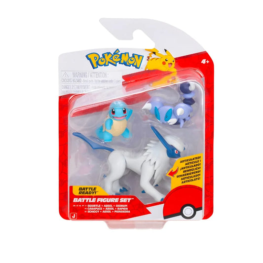 SET POKÉMON BATTLE READY SCHIGGY, SKORUPI Y ABSOL