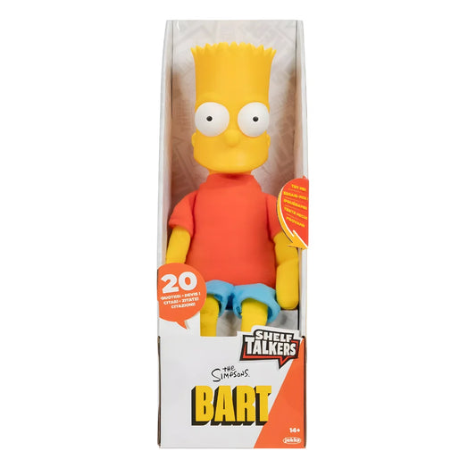 MUÑECO CON SONIDO BART SIMPSON – 20 SONIDOS EN INGLÉS