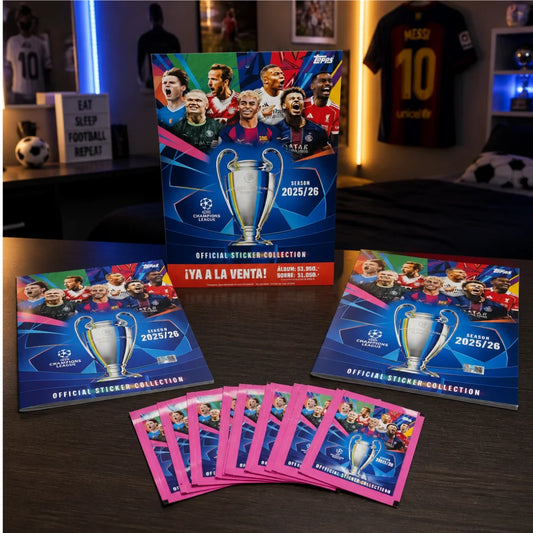 ÁLBUM UEFA CHAMPIONS LEAGUE 2025-2026 – TOPPS