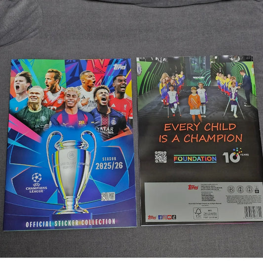 ÁLBUM UEFA CHAMPIONS LEAGUE 2025-2026 – TOPPS