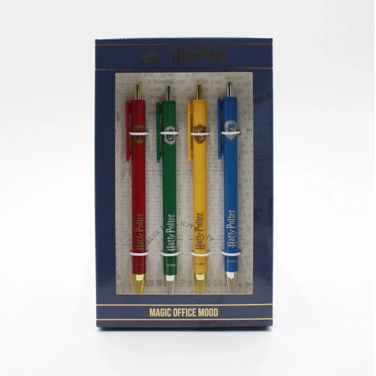 SET DE 4 BOLÍGRAFOS RETRÁCTILES HARRY POTTER