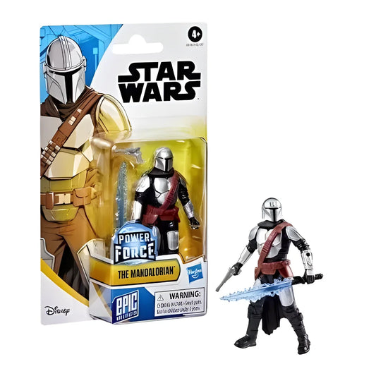 FIGURA STAR WARS POWER THE FORCE THE MANDALORIAN EPIC WORLD