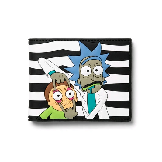 BILLETERA DE GOMA RICK Y MORTY