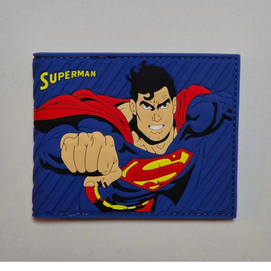BILLETERA DE GOMA SUPERMAN