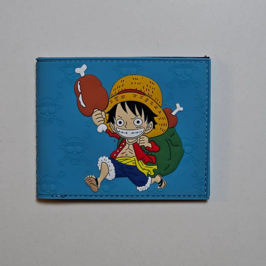 BILLETERA DE GOMA ONE PIECE