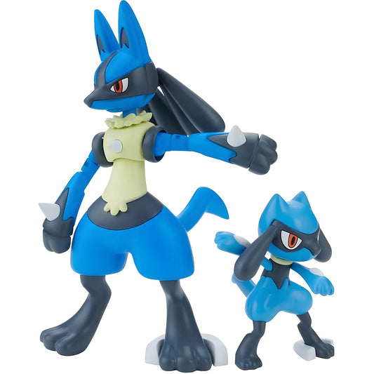 MODEL KIT POKÉMON RIOLU & LUCARIO