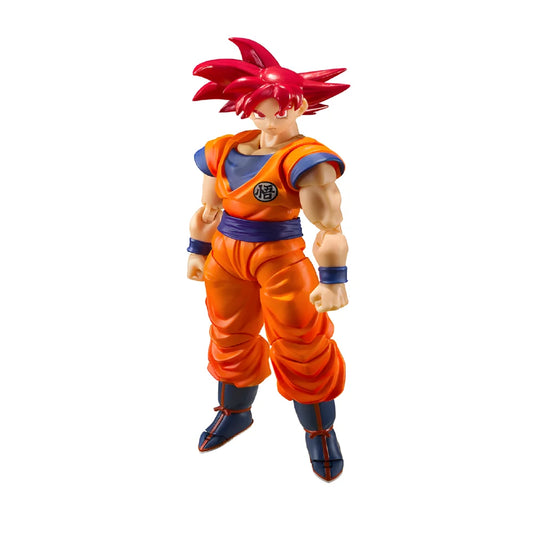 FIGURA ARTICULADA S.H. FIGUARTS GOKU SSY GOD