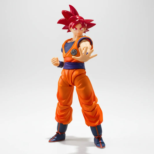 FIGURA ARTICULADA S.H. FIGUARTS GOKU SSY GOD