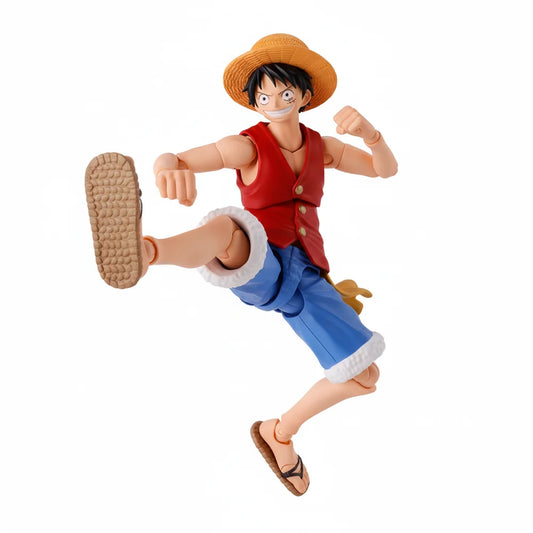 FIGURA ARTICULADA S.H. FIGUARTS MONKEY.D.LUFFY -ROMANCE DAWN